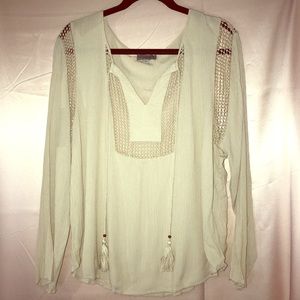 Beige blouse